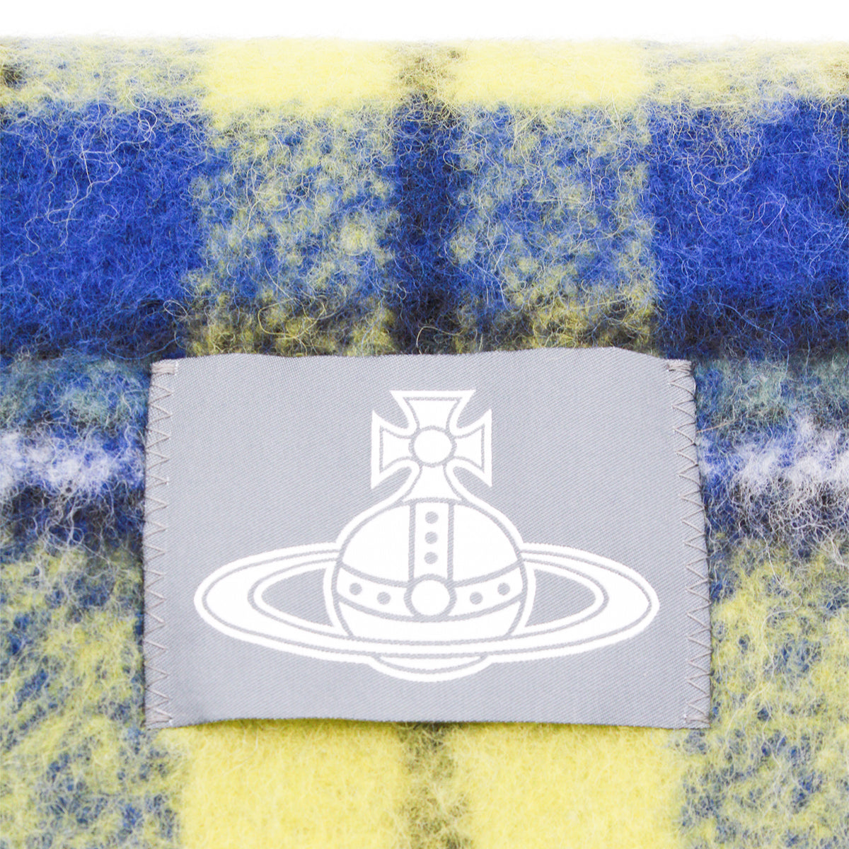 YELLOW AND MULTICOLOR WOOL SCARVES