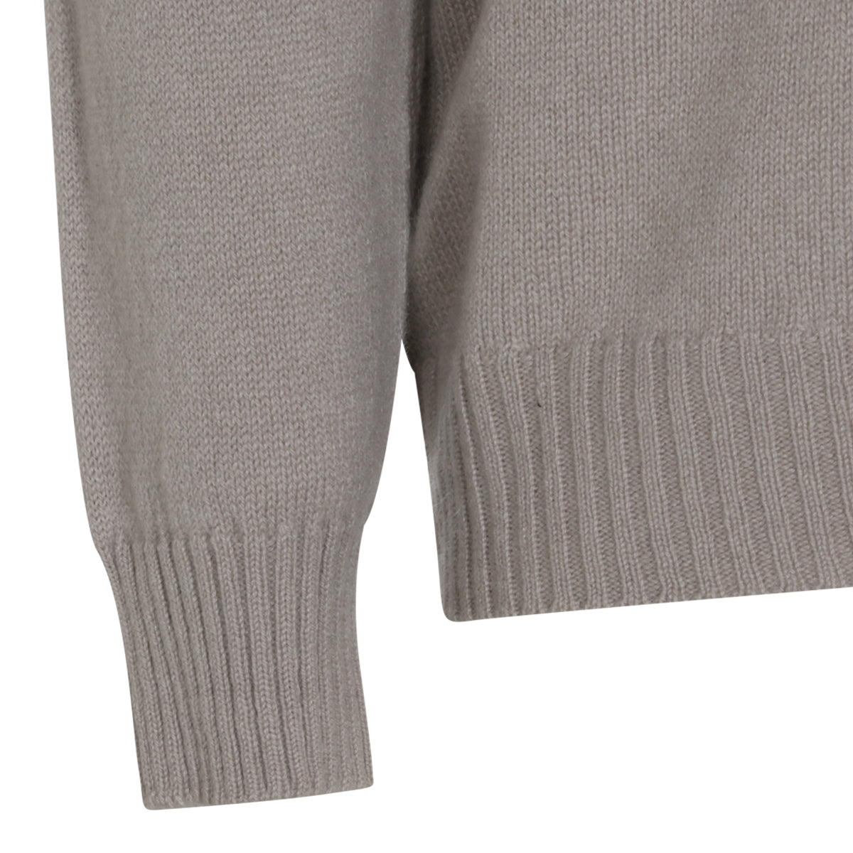 TAUPE CASHMERE KNITWEAR