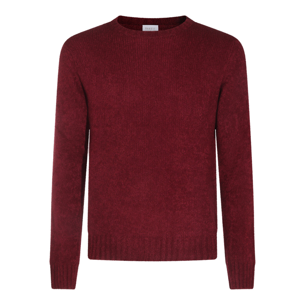 BURGUNDY WOOL KNITWEAR