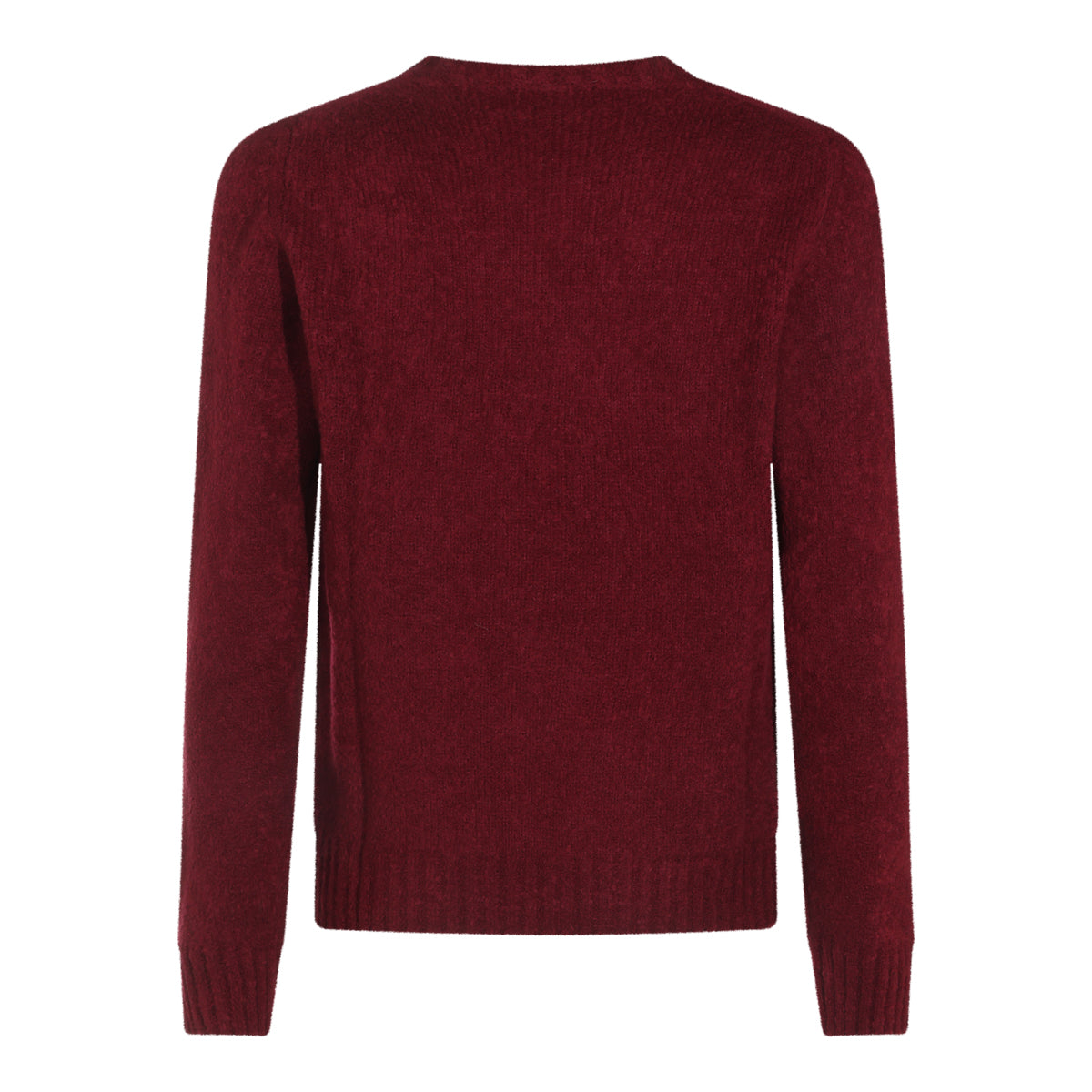 BURGUNDY WOOL KNITWEAR