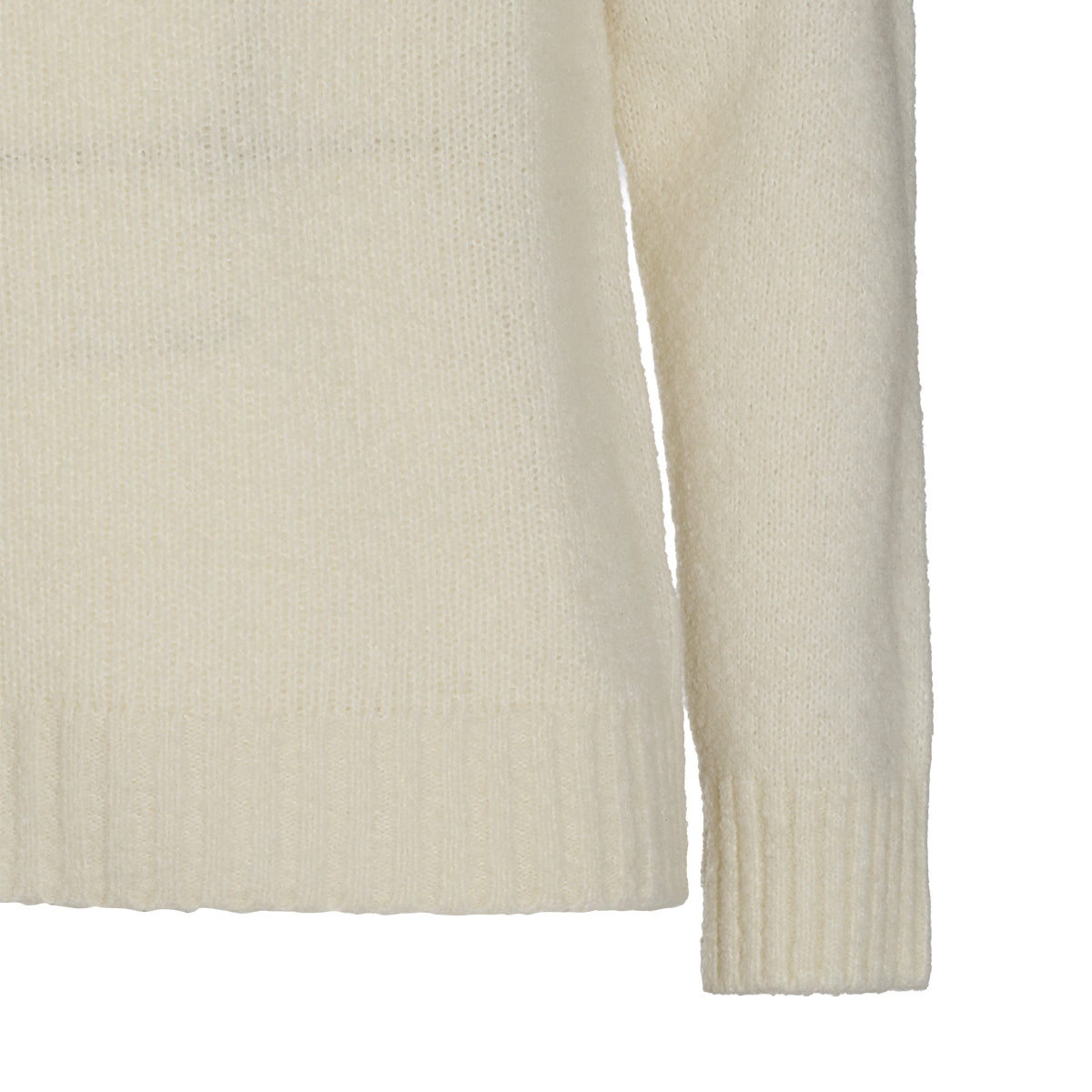IVORY WOOL KNITWEAR