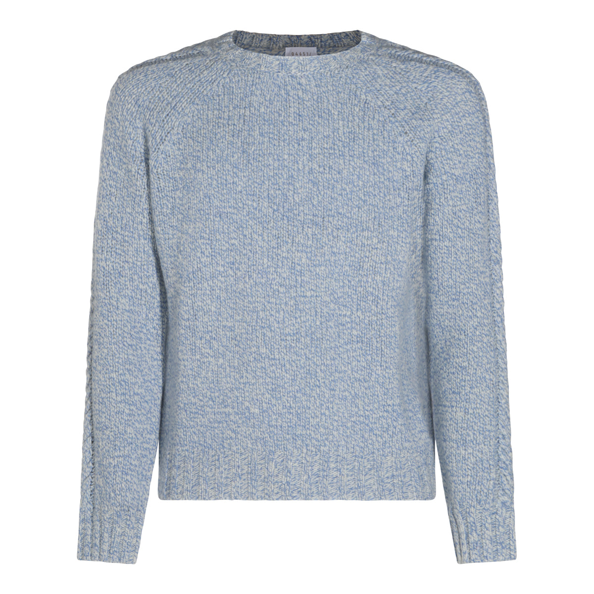 MORNING SLATE CASHMERE AND WOOL KNITWEAR