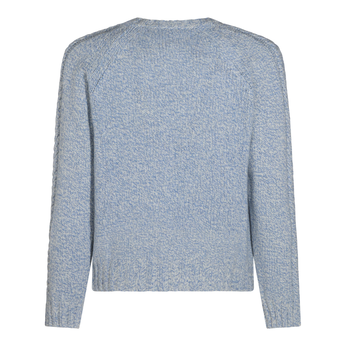 MORNING SLATE CASHMERE AND WOOL KNITWEAR