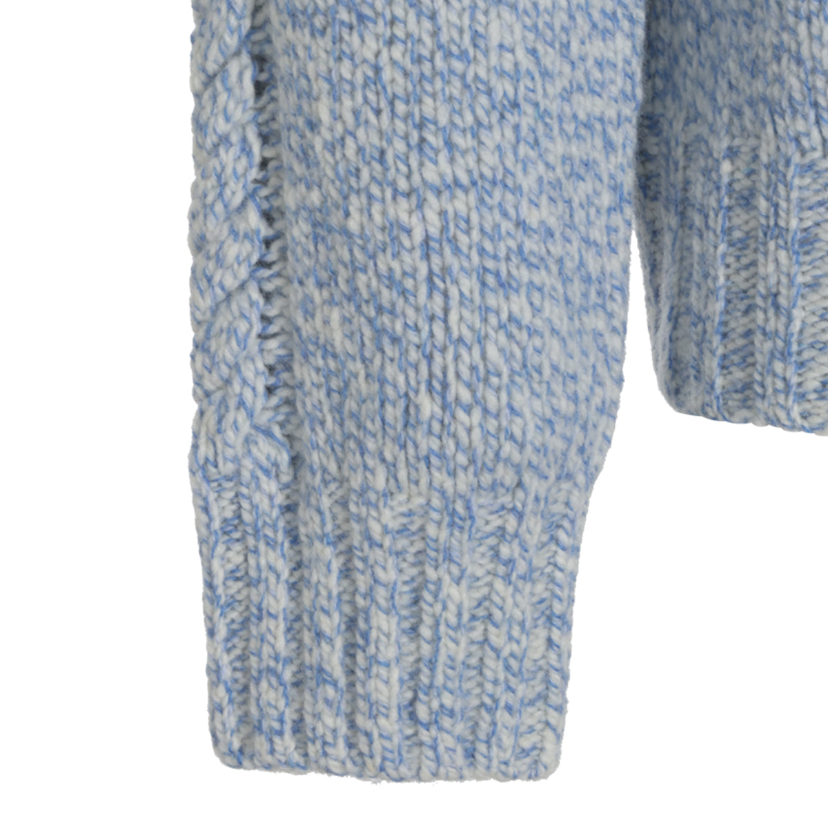 MORNING SLATE CASHMERE AND WOOL KNITWEAR