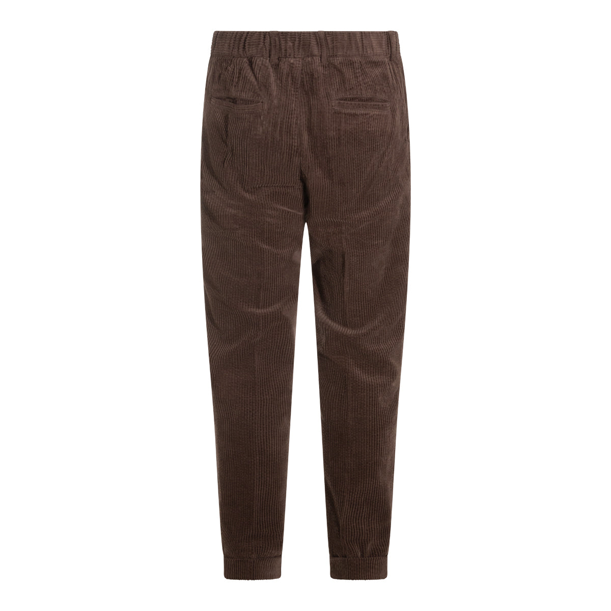 BROWN COTTON PANTS