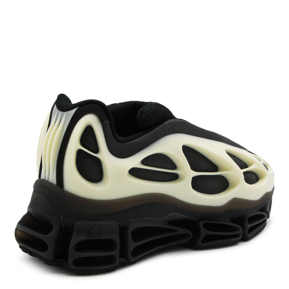 BLACK AND CREAM WILLY MEGA LOW SNEAKERS