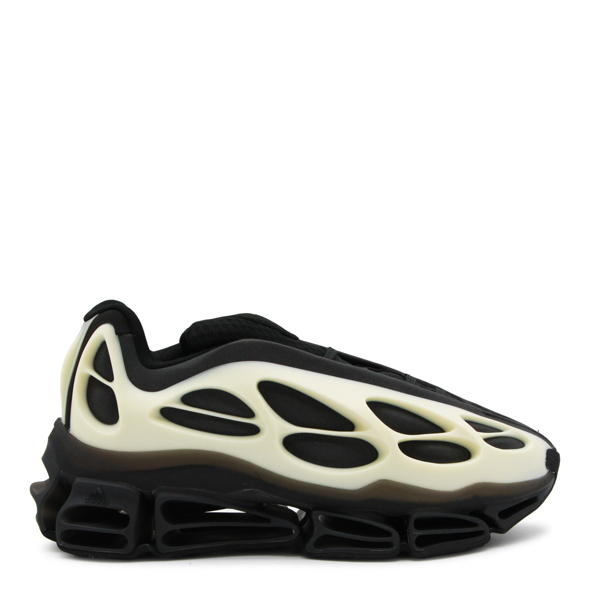 BLACK AND CREAM WILLY MEGA LOW SNEAKERS