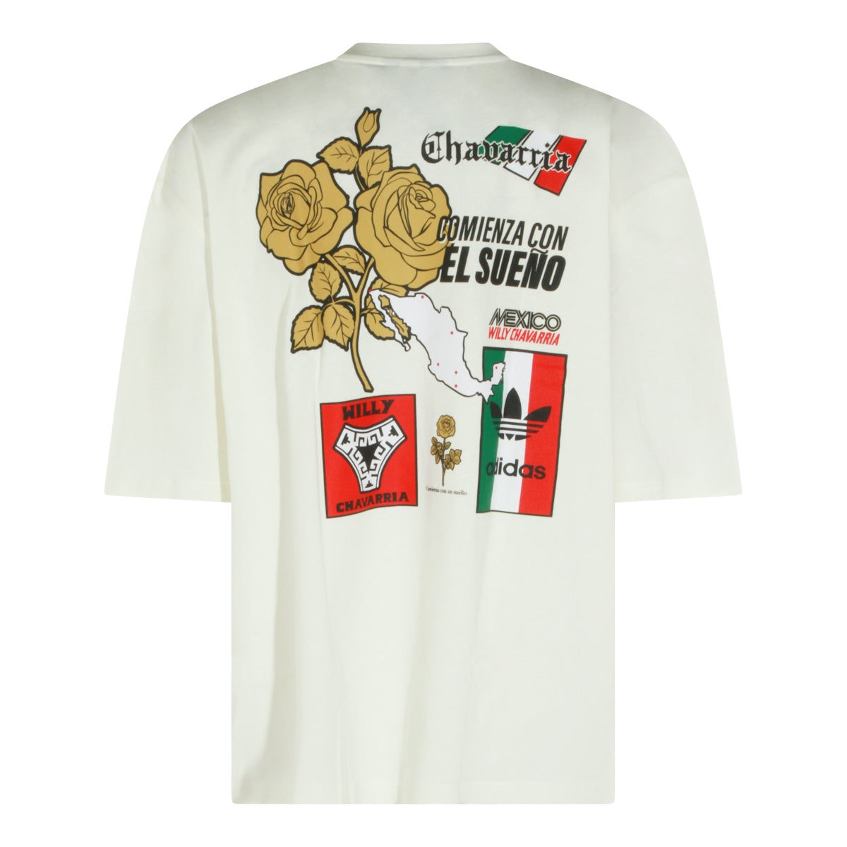 WHITE COTTON T-SHIRT