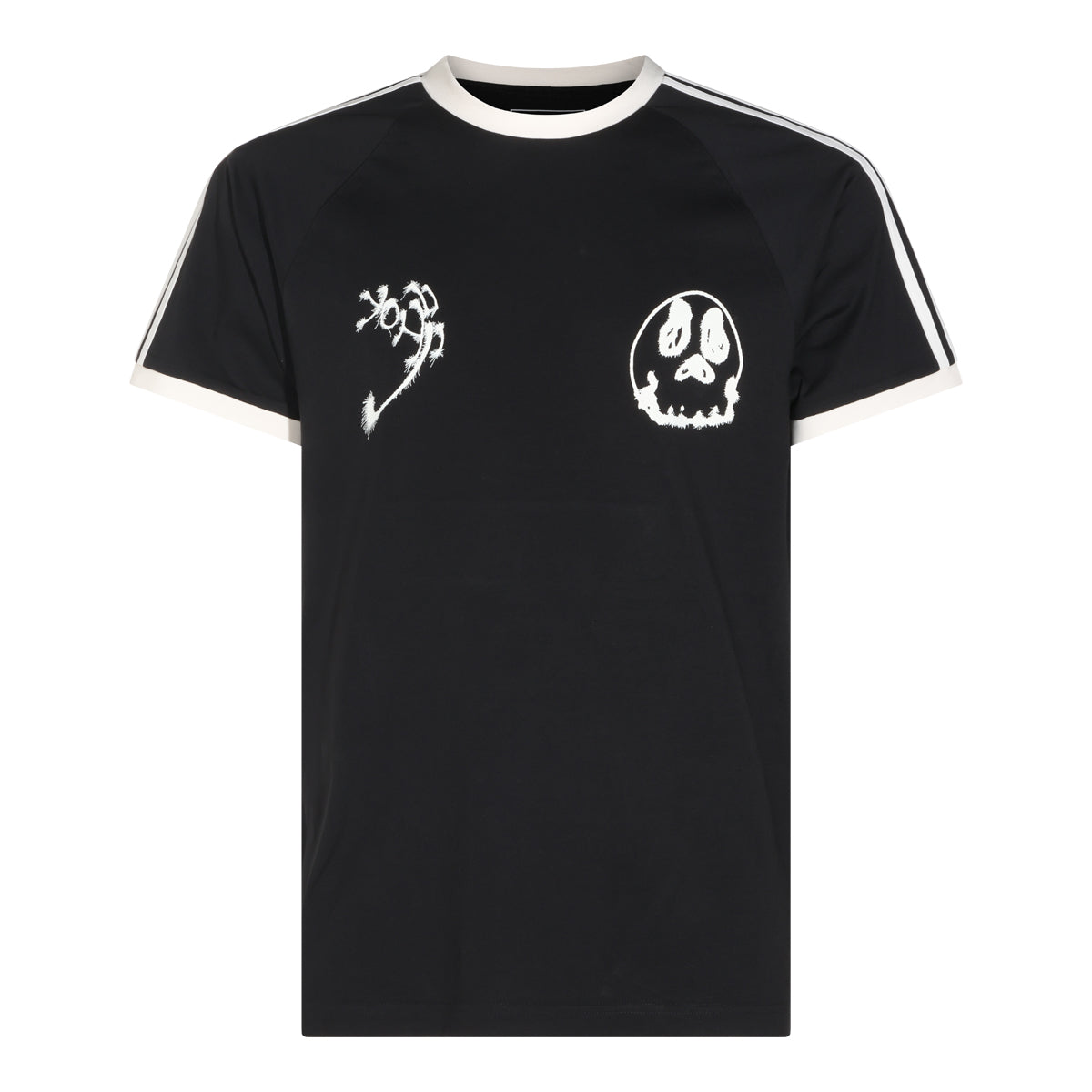 BLACK COTTON T-SHIRT