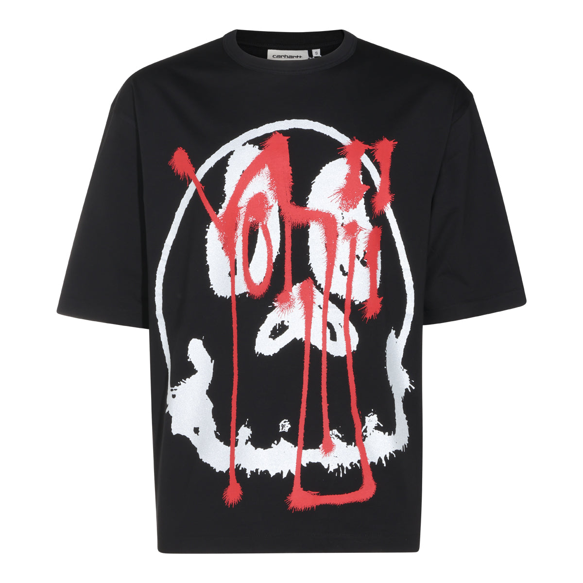 BLACK COTTON T-SHIRT
