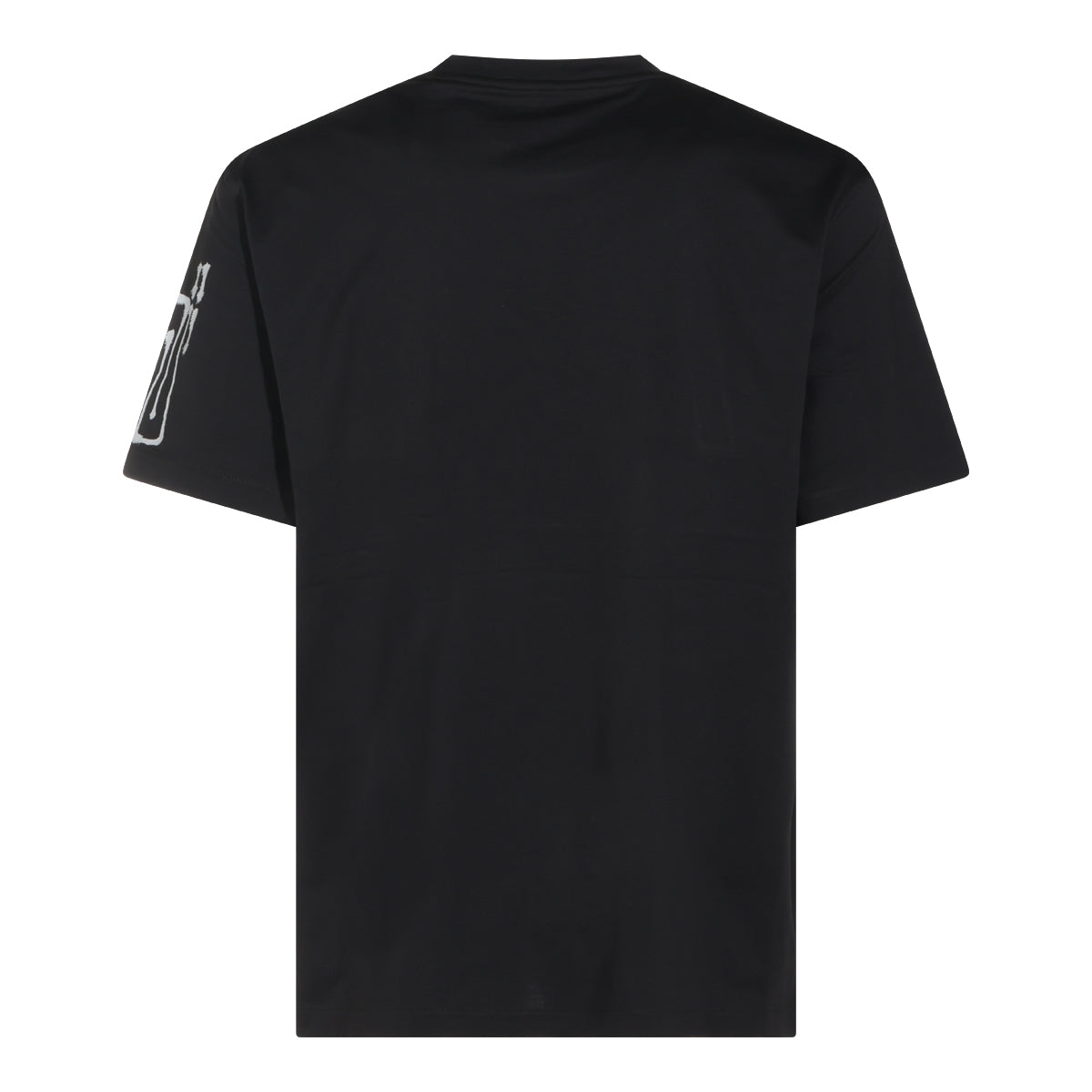 BLACK COTTON T-SHIRT