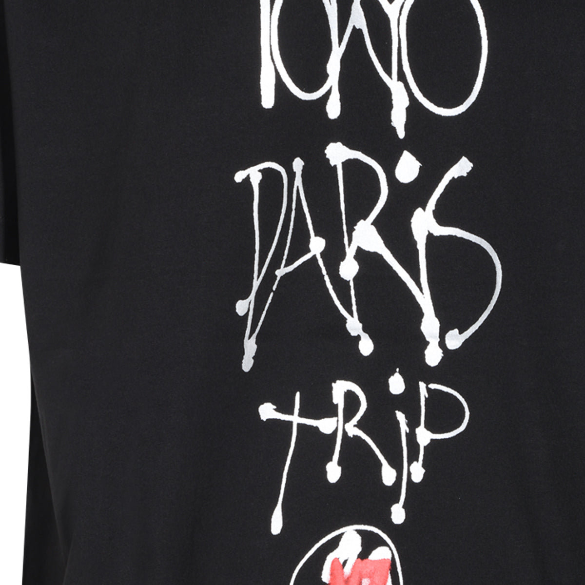 BLACK COTTON T-SHIRT
