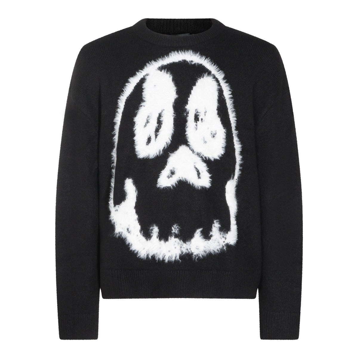 BLACK VISCOSE KNITWEAR