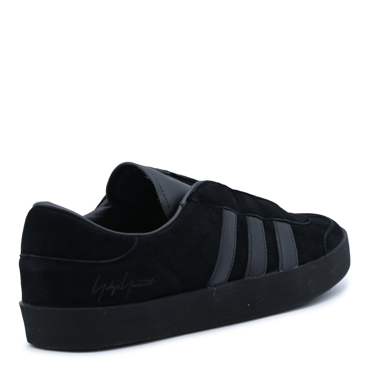 BLACK LEATHER SNEAKERS