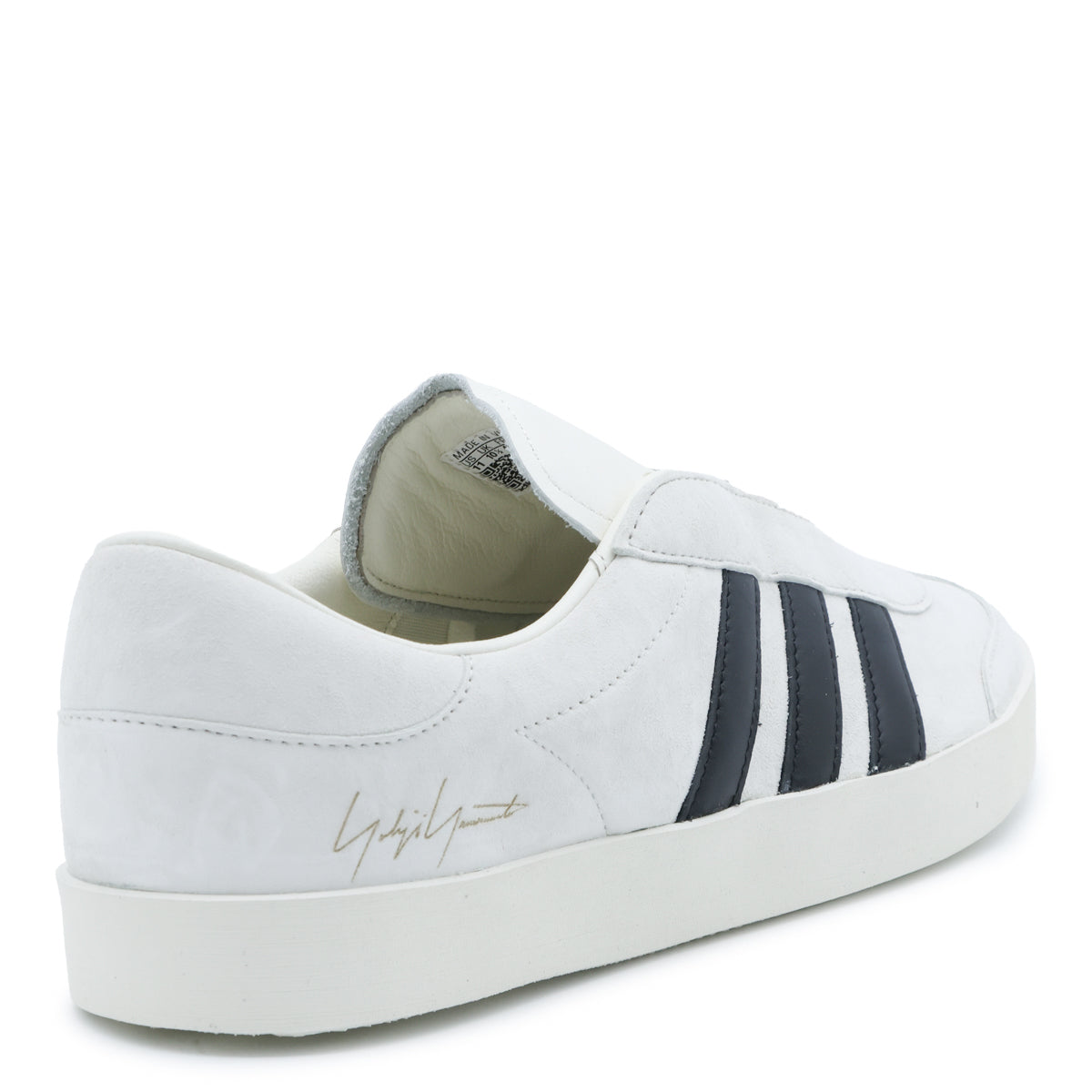 OFF WHITE AND BLACK LEATHER SNEAKERS