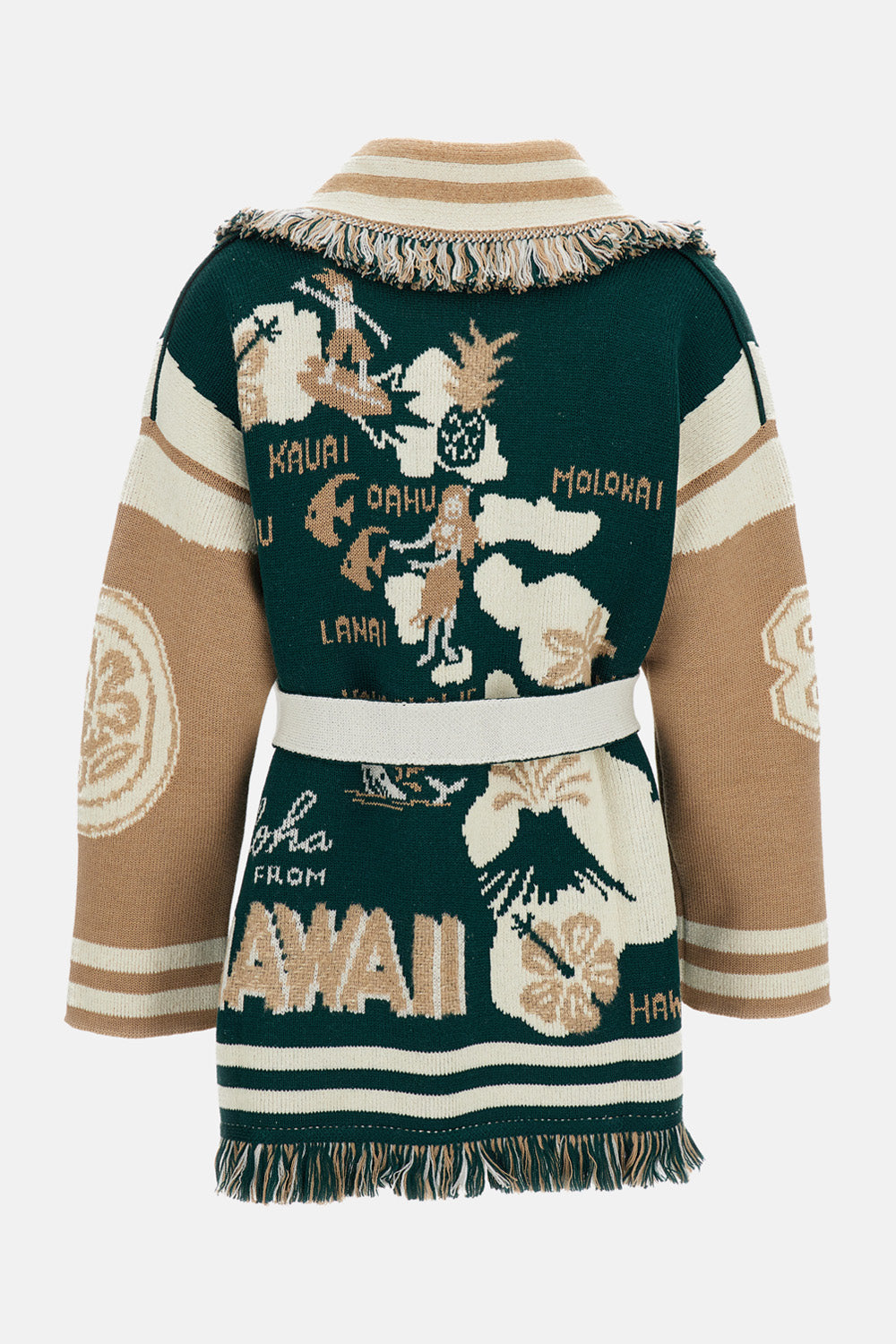 COLLEGE OF ALOHA CARDIGAN