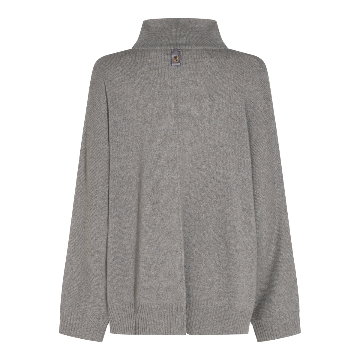 GREY CASHMERE BLEND KNITWEAR