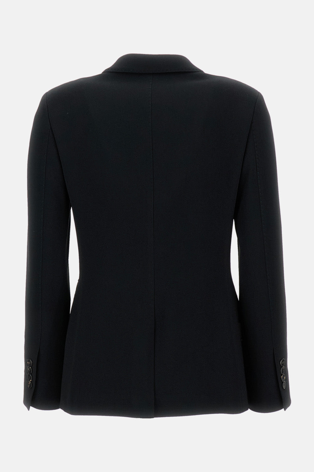 DOUBLE-BREASTED CADY BLAZER