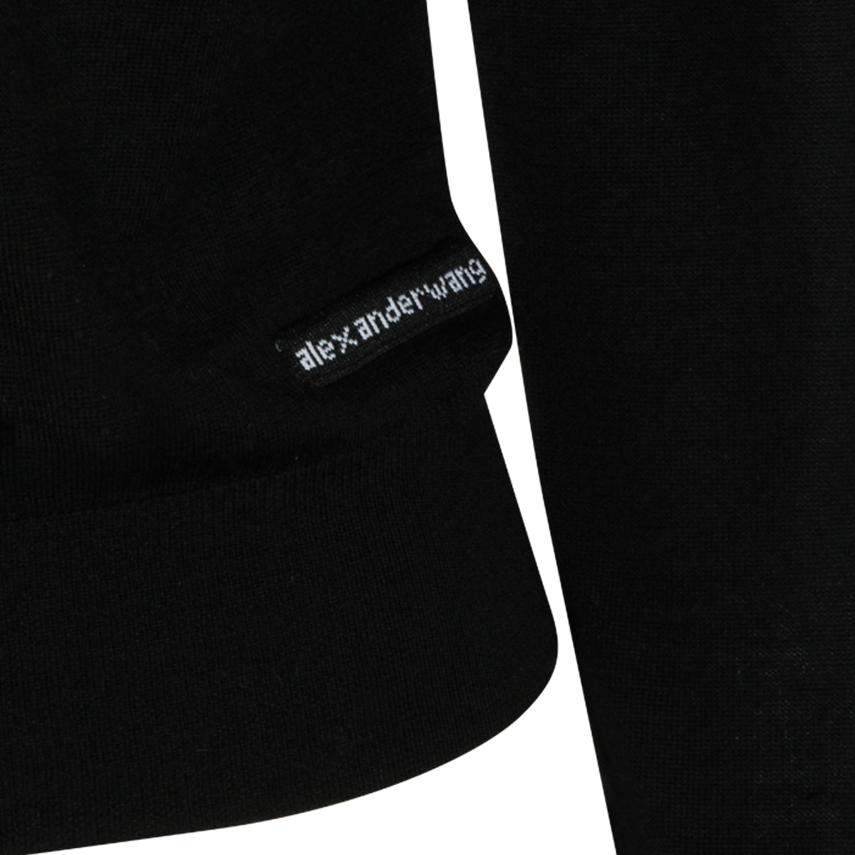 BLACK WOOL CARDIGAN