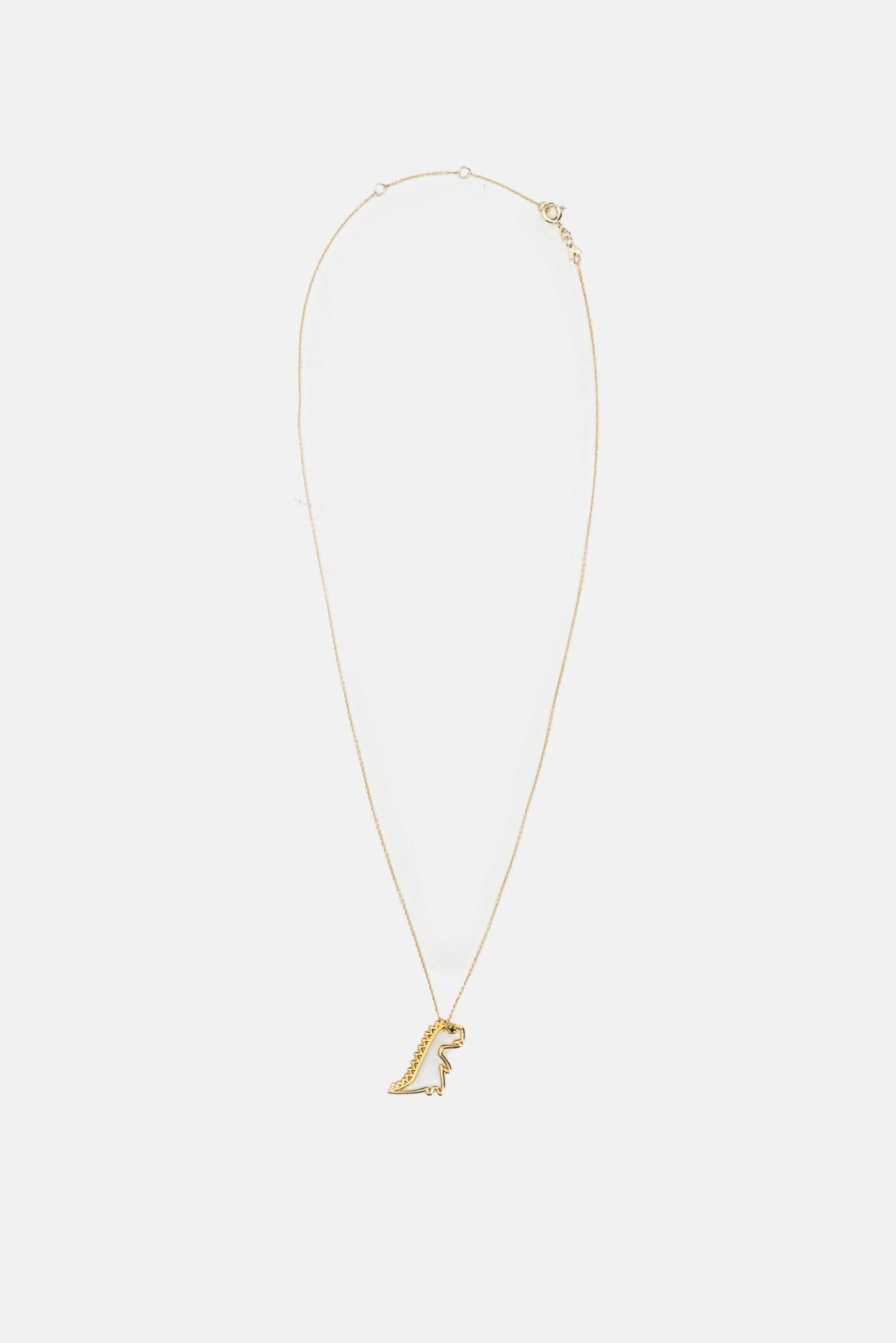 DINO ESMERALDA NECKLACE