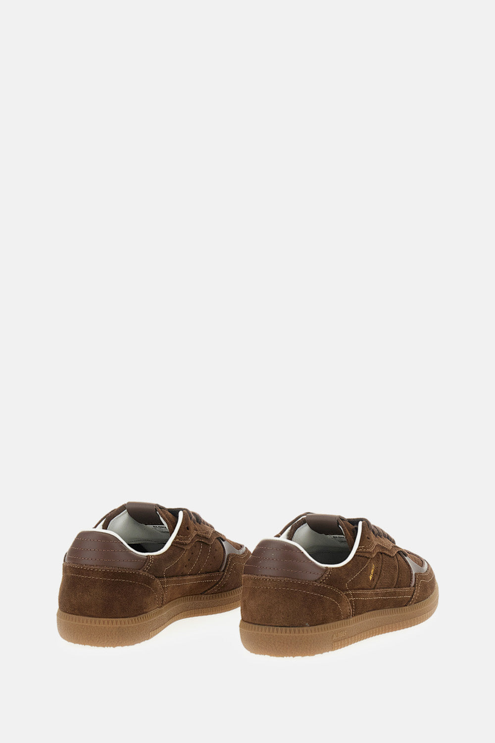 TB.490 RIFE CHOCOLATE BROWN LEATHER SNEAKERS