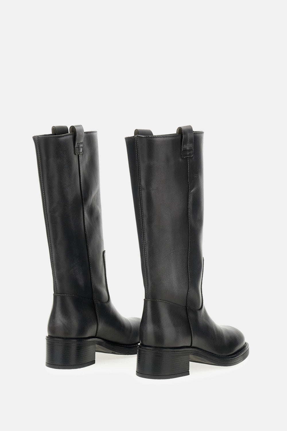 SAJAN VINTAGE EFFECT LEATHER BOOTS