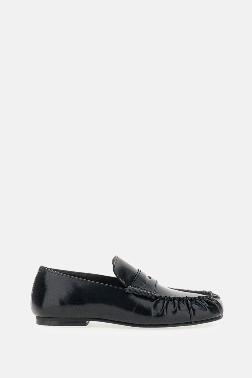 AVEN BLACK LEATHER LOAFERS