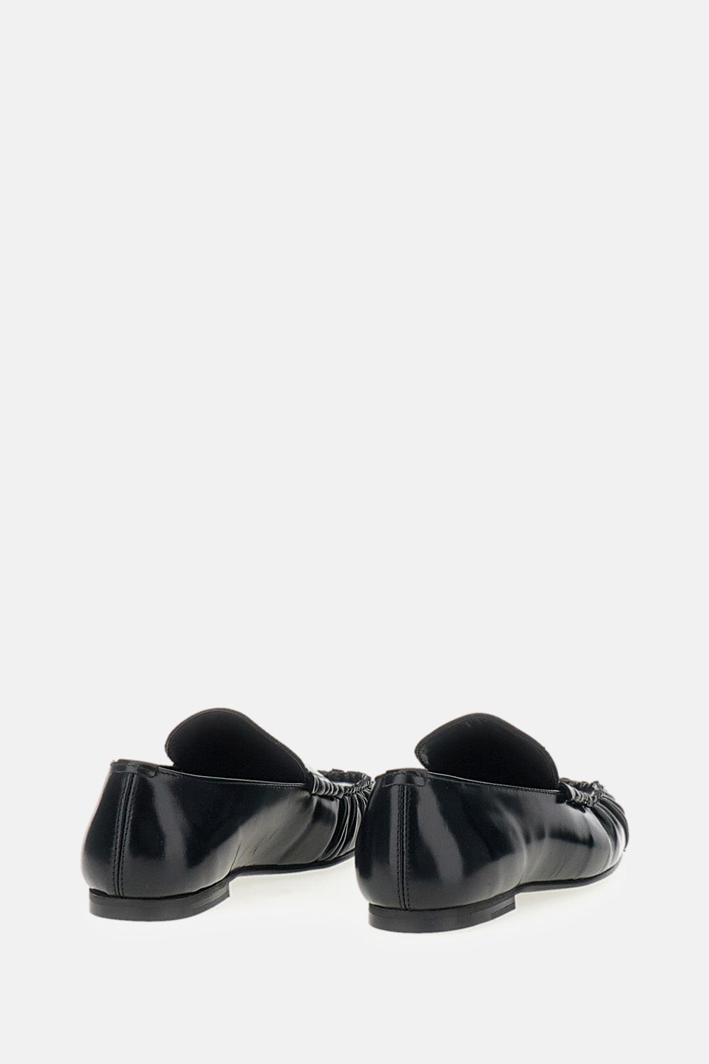 AVEN BLACK LEATHER LOAFERS