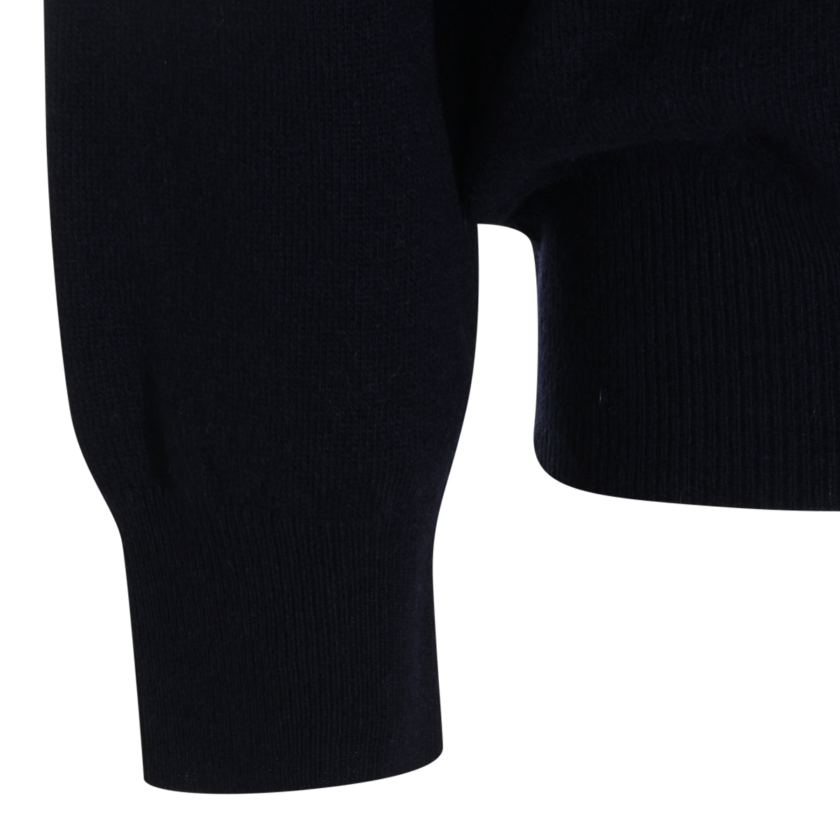 BLUE WOOL KNITWEAR