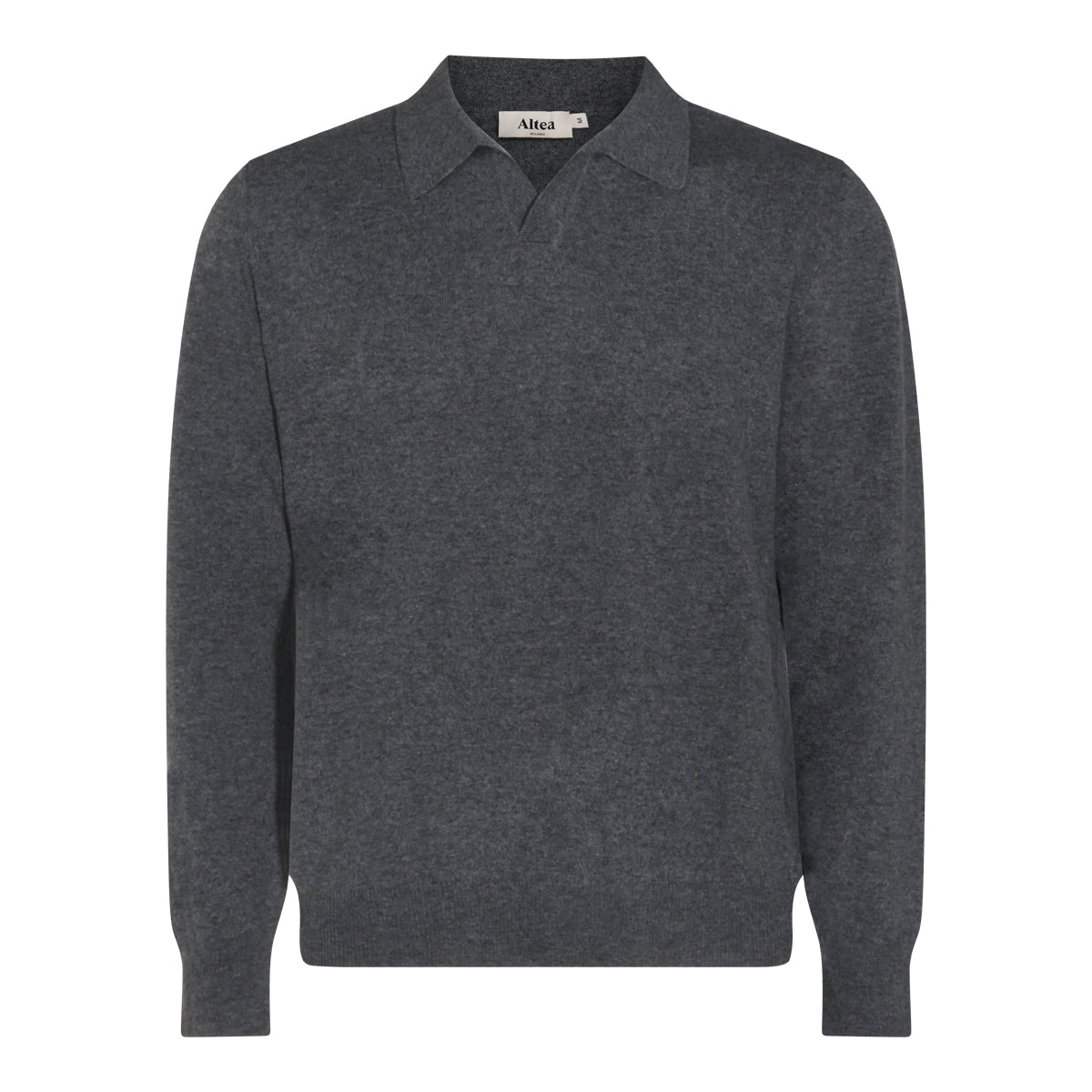 GREY WOOL KNITWEAR