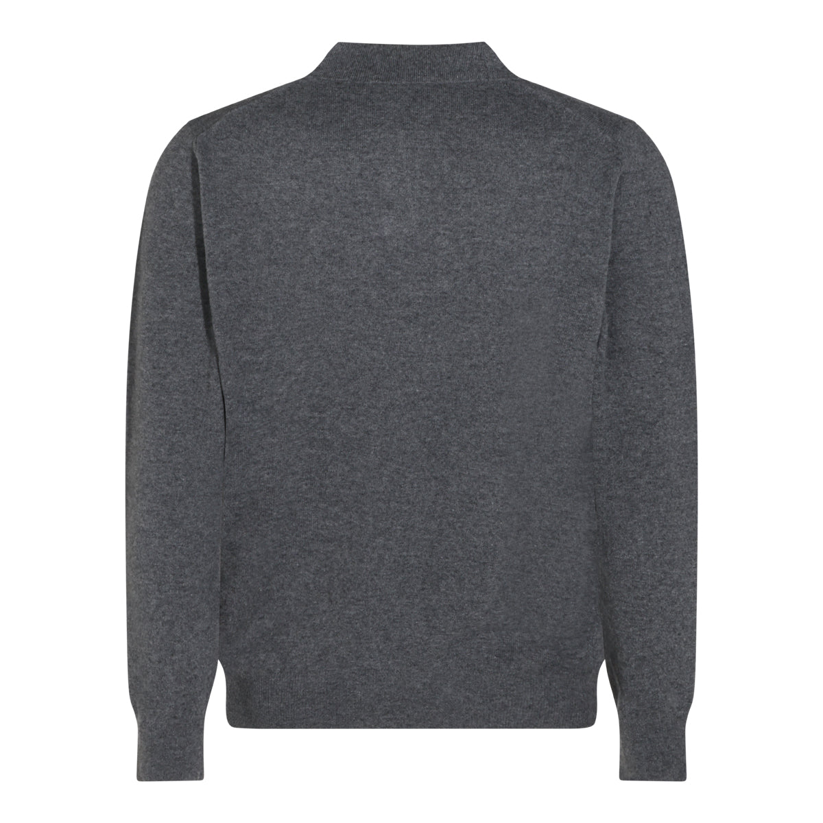 GREY WOOL KNITWEAR