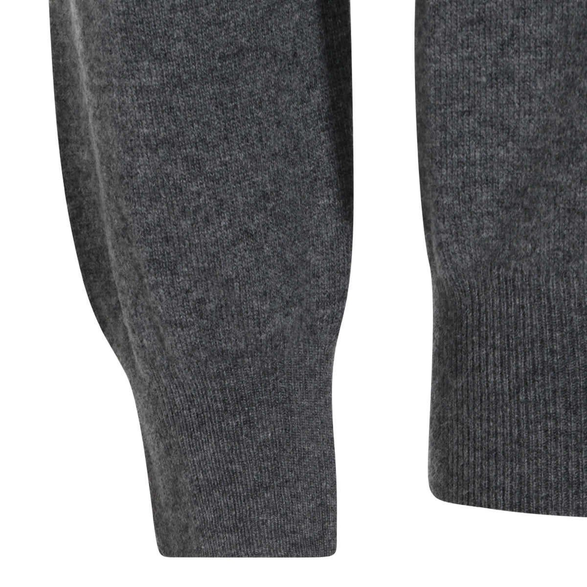 GREY WOOL KNITWEAR