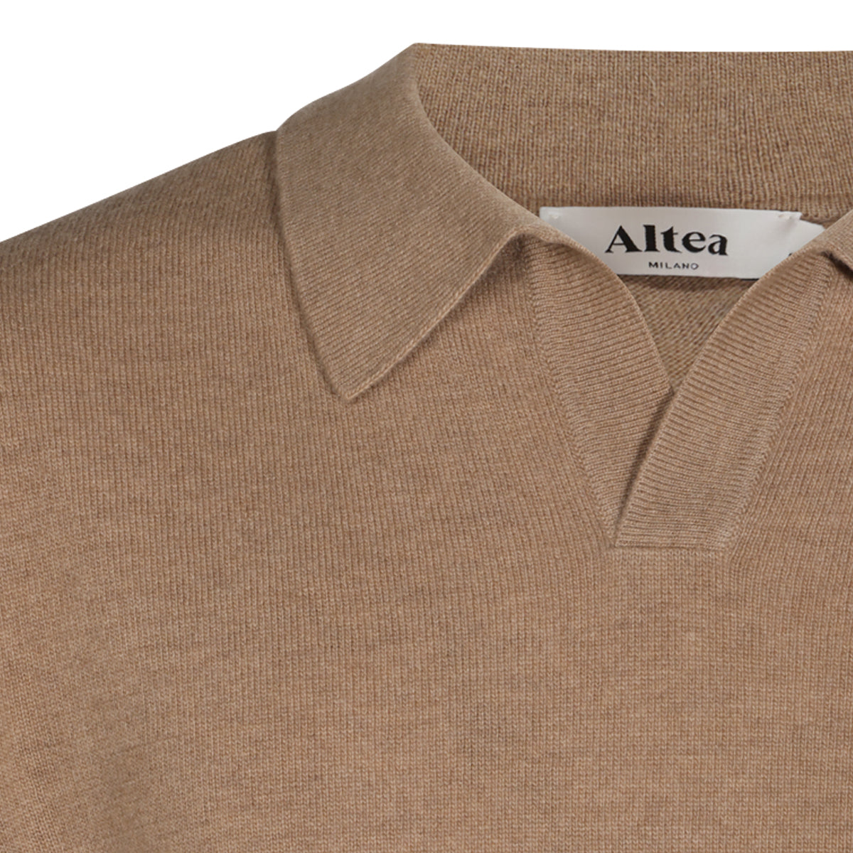 BEIGE WOOL KNITWEAR