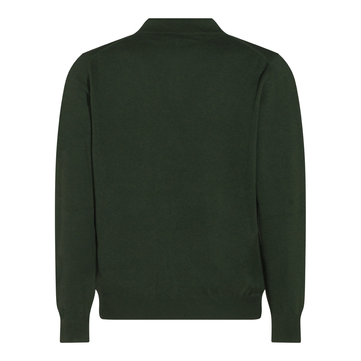 DARK GREEN WOOL KNITWEAR