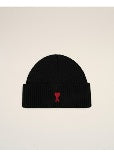 BEANIE WITH RED AMI DE COEUR
