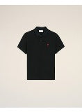 POLO WITH RED AMI DE COEUR