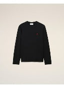 LONGLSEEVES TSHIRT WITH RED AMI DE COEUR
