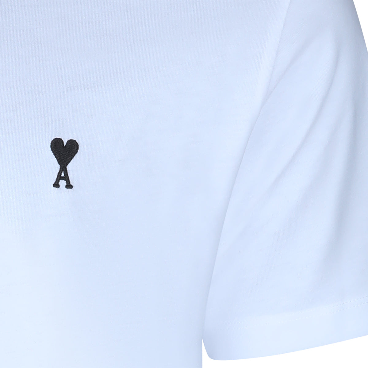 WHITE COTTON T-SHIRT