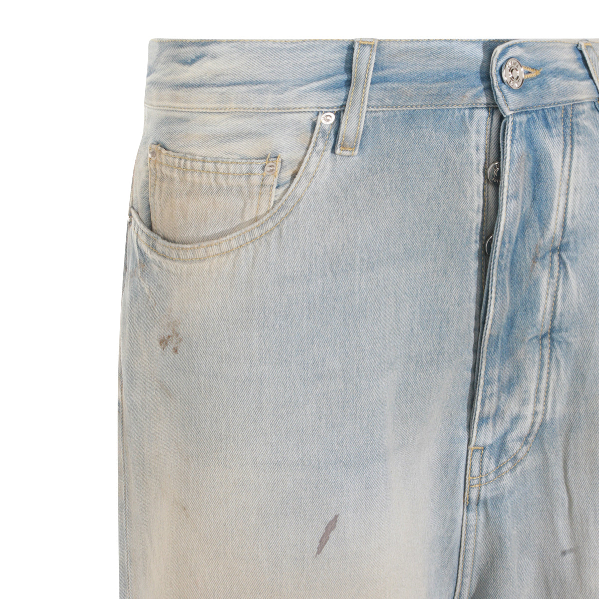 PERFECT ANTIQUE INDIGO BAGGY JEANS