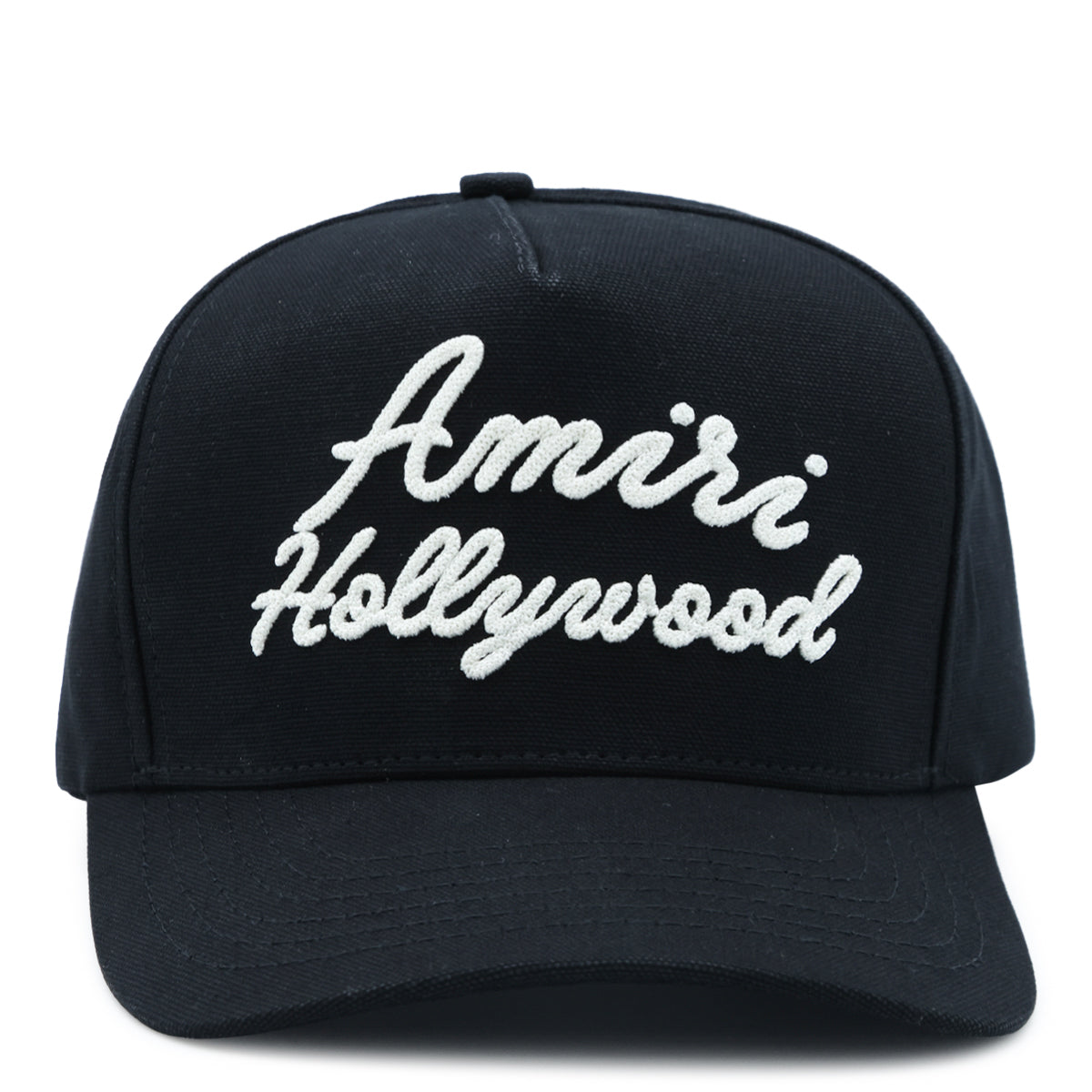 BLACK COTTON HOLLYWOOD BASEBALL CAP