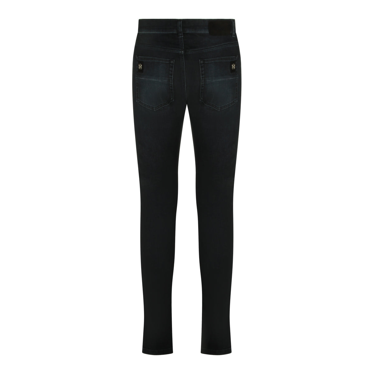 DARK GREY COTTON JEANS