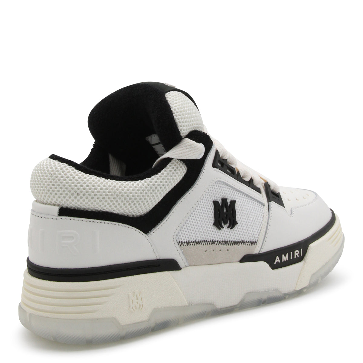 WHITE AND BLACK MA-1 SNEAKERS