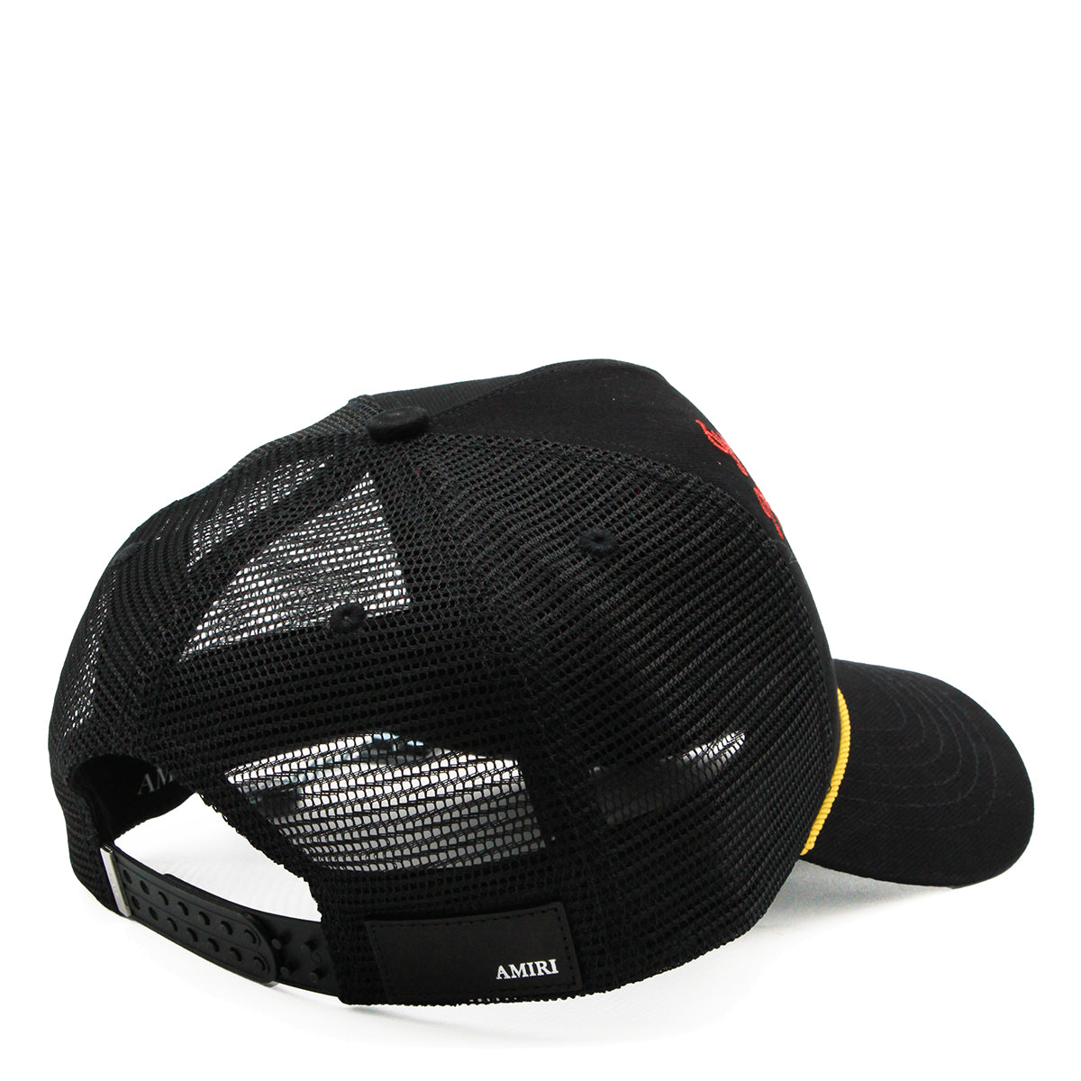 BLACK COTTON SOUTH CALI TRUCKER HAT