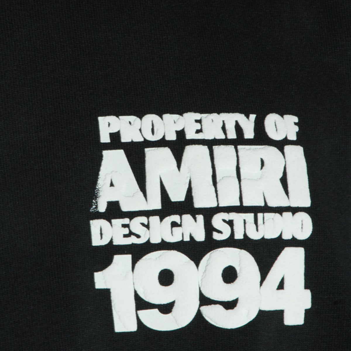 BLACK COTTON T-SHIRT