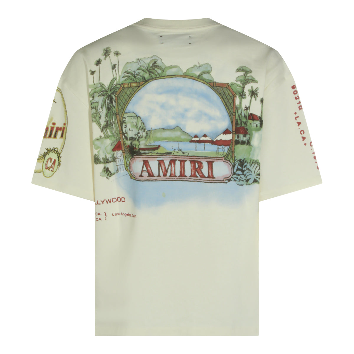 IVORY COTTON T-SHIRT