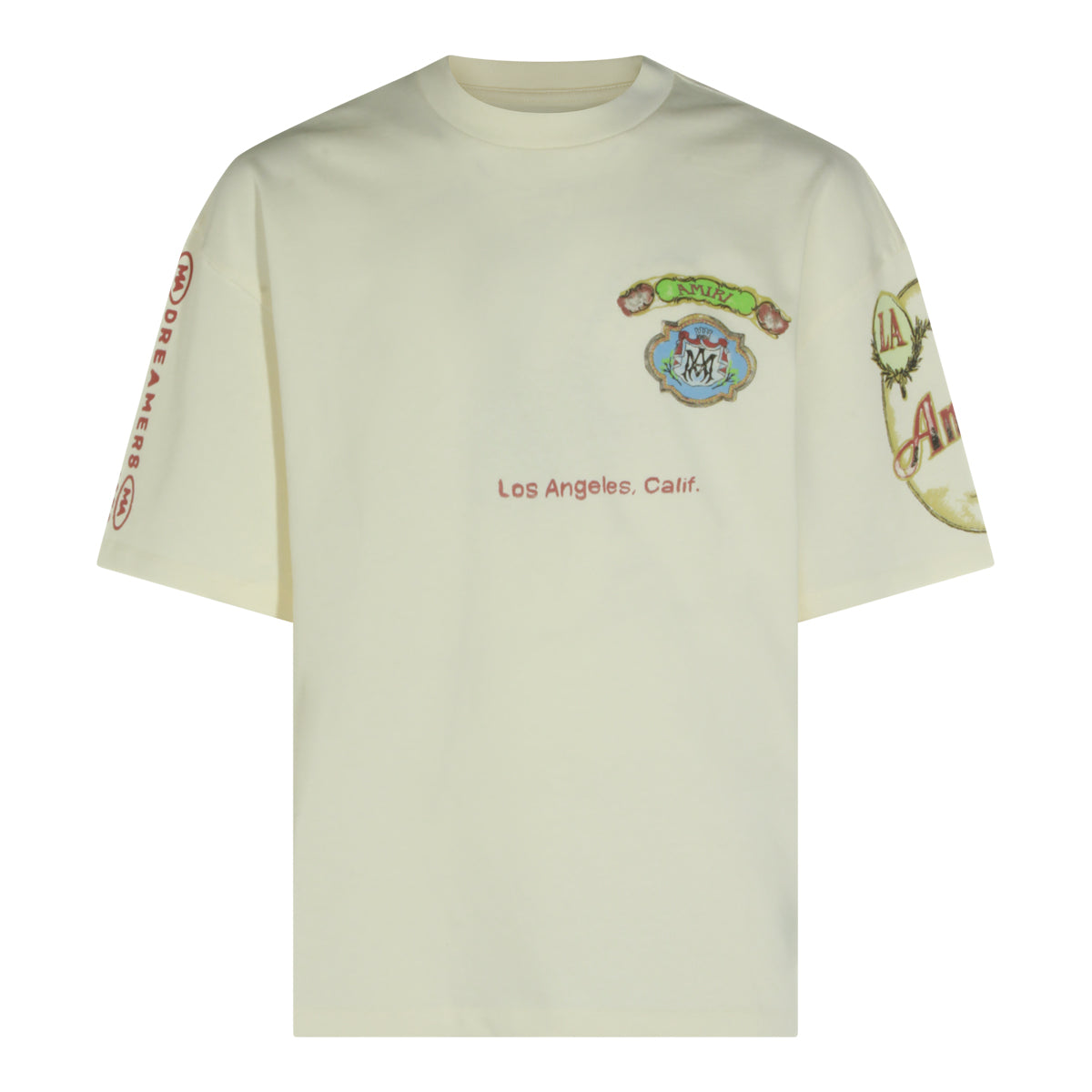IVORY COTTON T-SHIRT