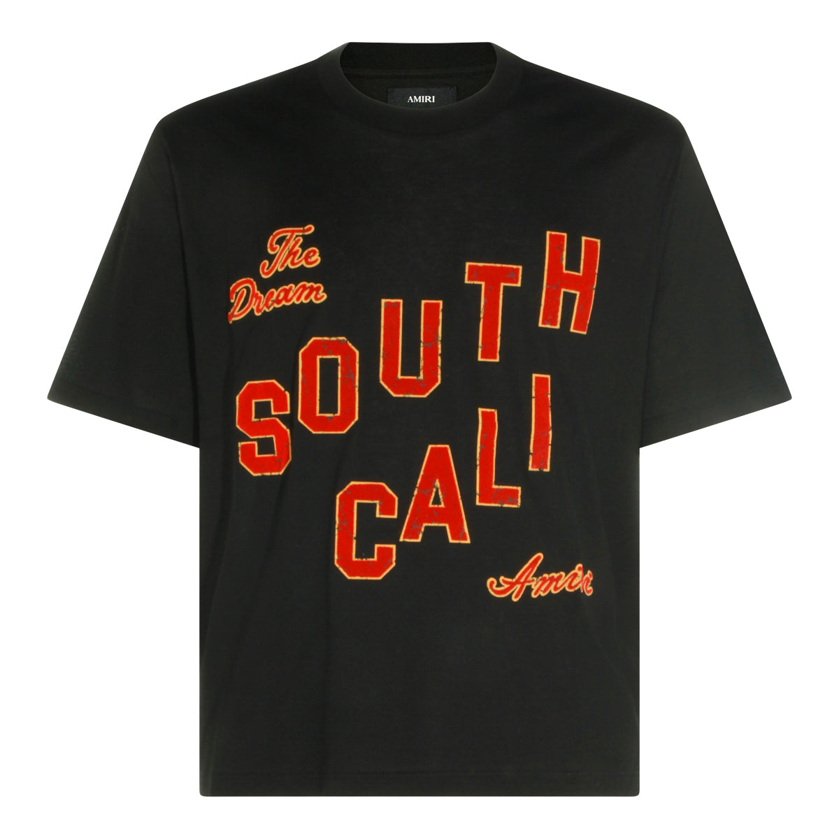 BLACK COTTON SOUTH CALI T-SHIRT