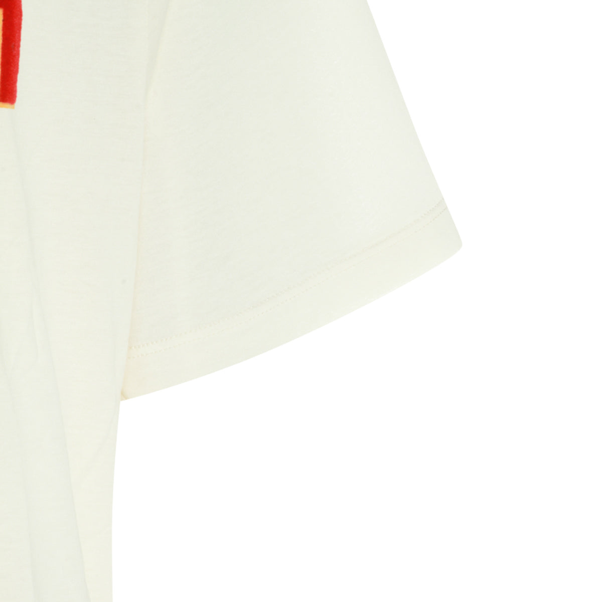 IVORY COTTON T-SHIRT