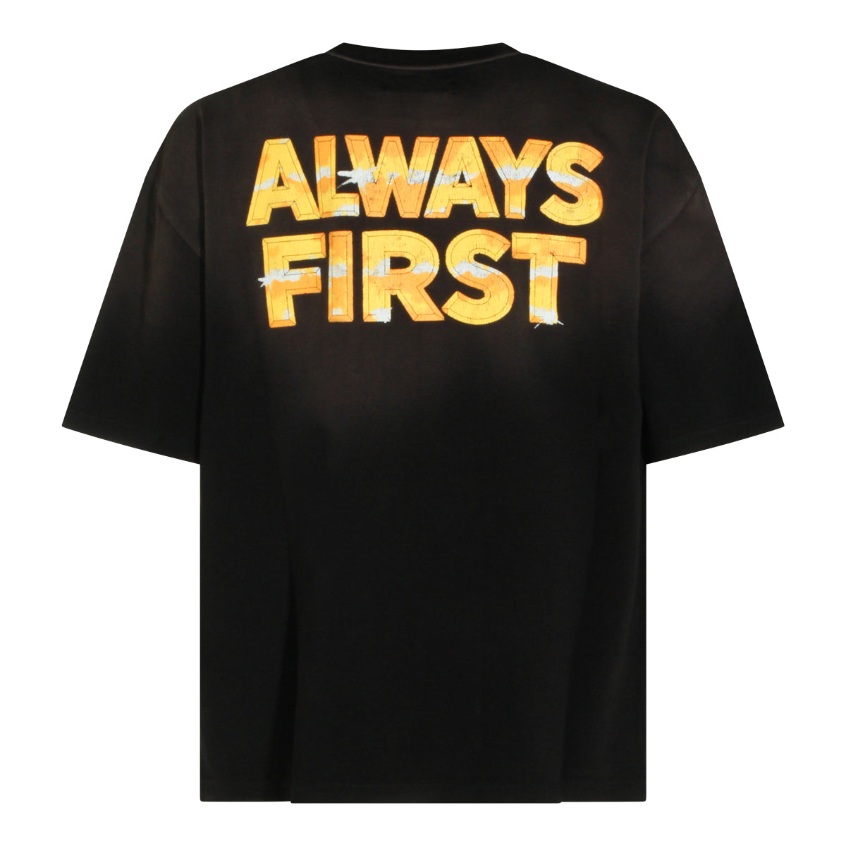 BLACK COTTON EAGLE T-SHIRT