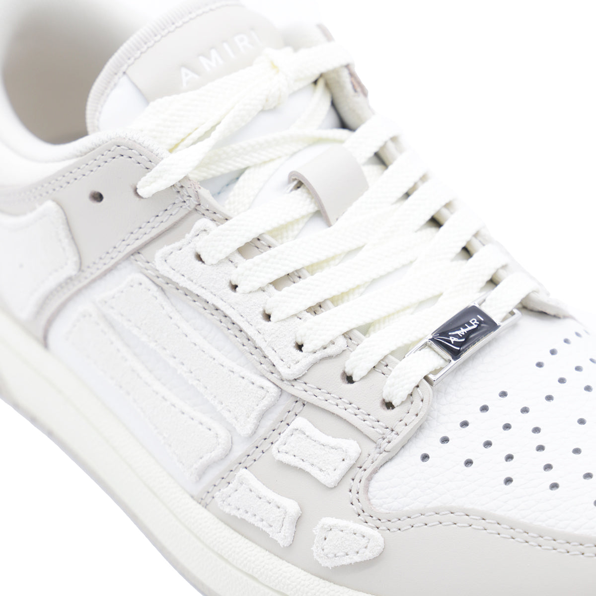WHITE SKEL SNEAKERS